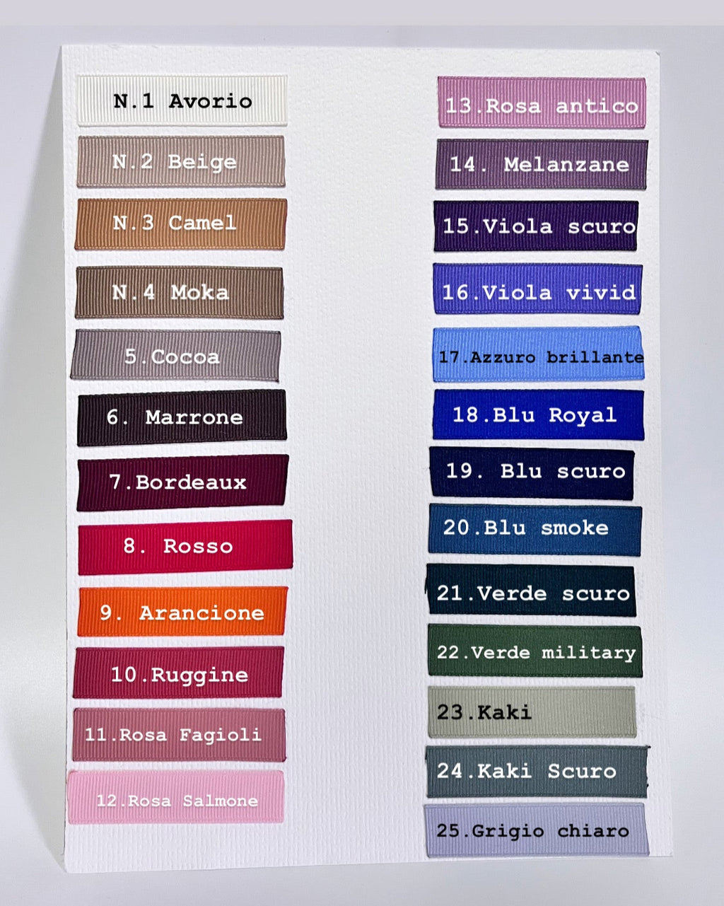 Cerchietto Gros Grain con Fiocco