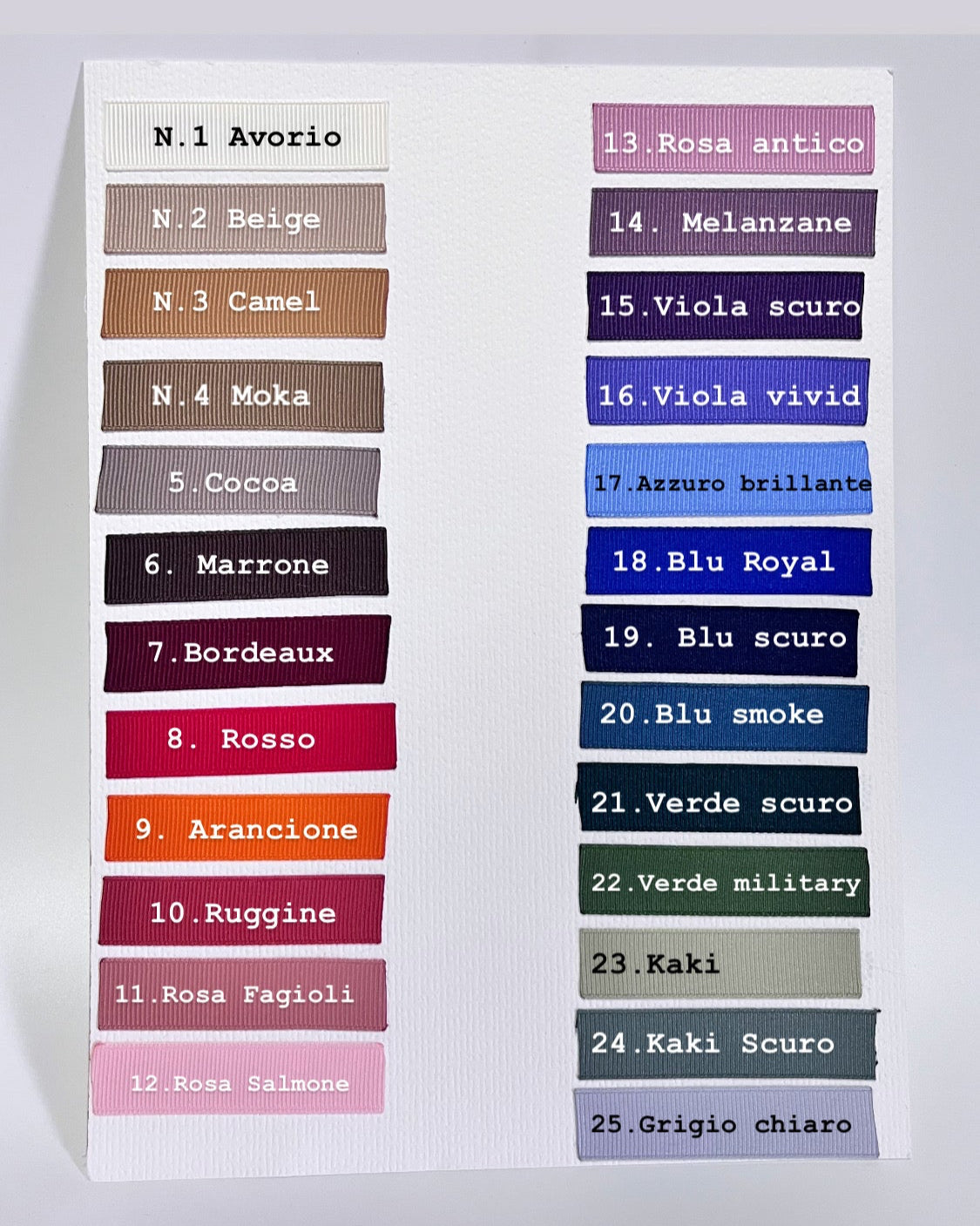 Cerchietto Gros Grain con Fiocco