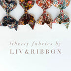 Doppio Fiocco Liberty 6 cm / 8 cm