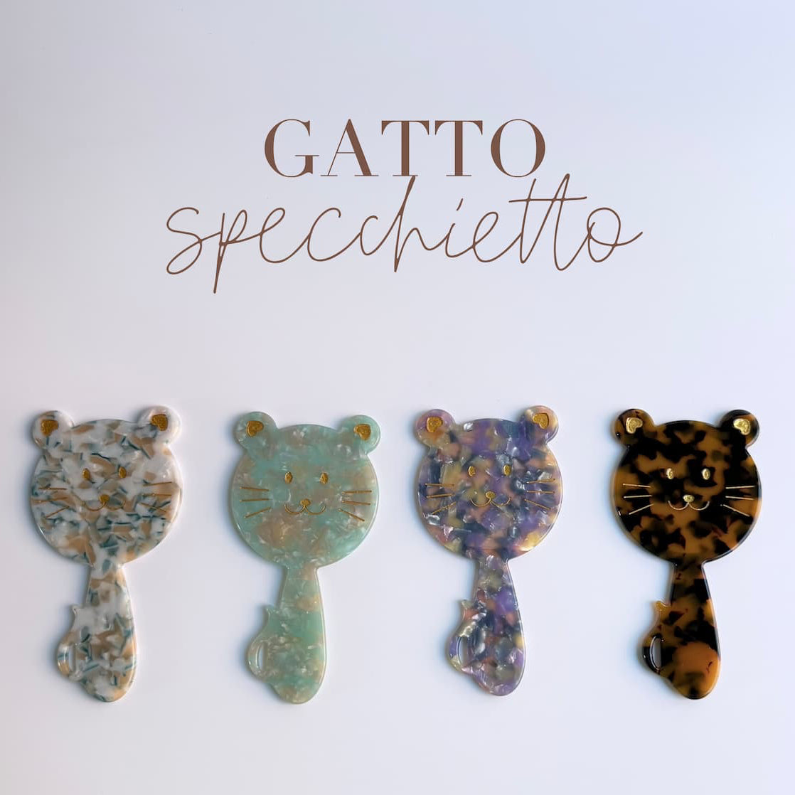 Specchio Gatto – 4 colori