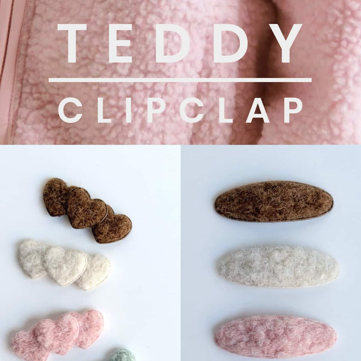 Teddy Clipclap – Ovale e Tre cuori