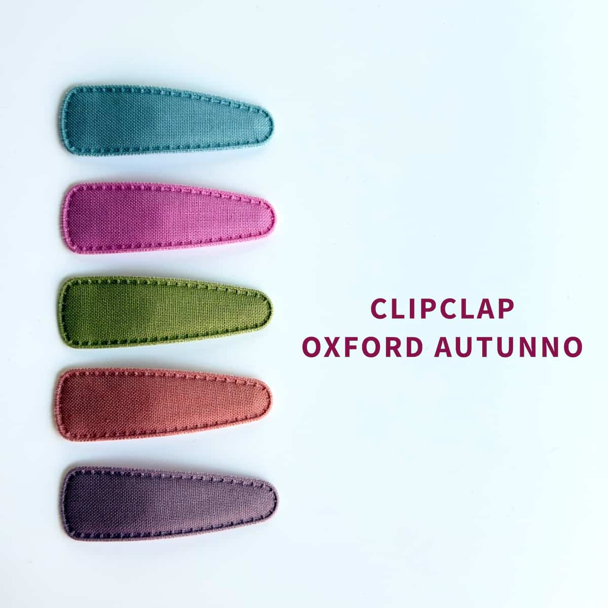 Clipclap Oxford Autunno – 5 cm