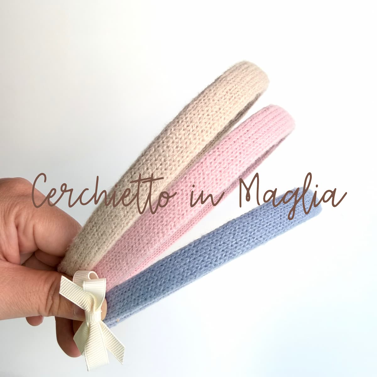 Cerchietto in Maglia