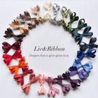 Doppio Fiocco Gros Grain 6 cm