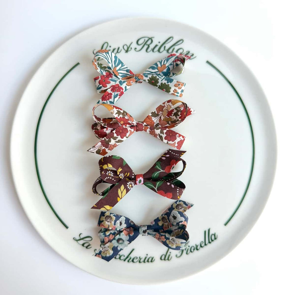 Doppio Fiocco Liberty 6 cm / 8 cm