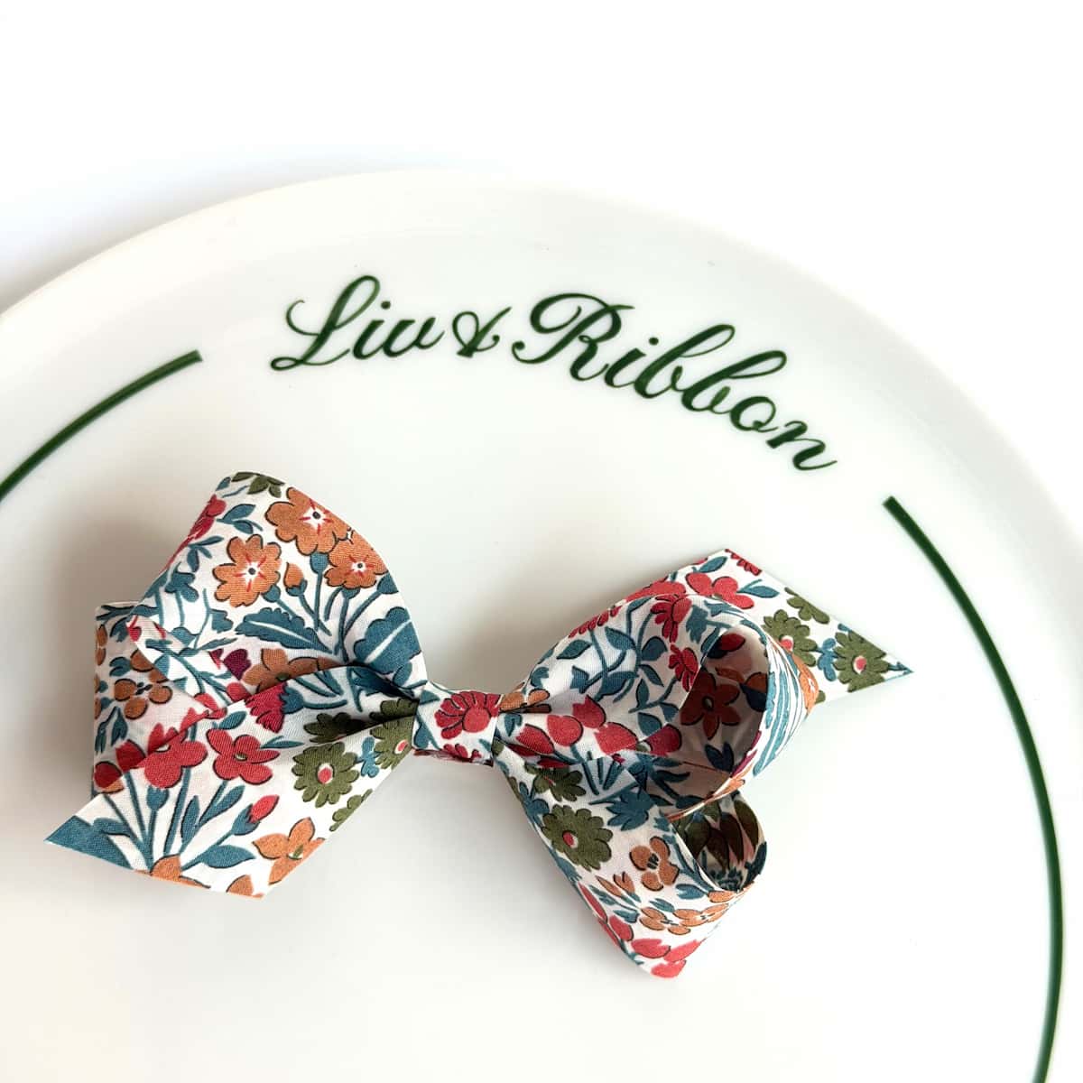 Doppio Fiocco Liberty 6 cm / 8 cm