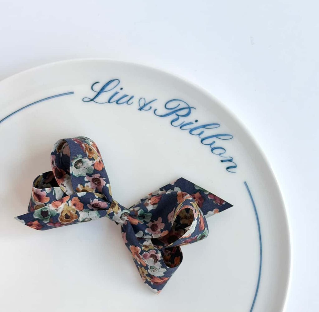 Doppio Fiocco Liberty 6 cm / 8 cm