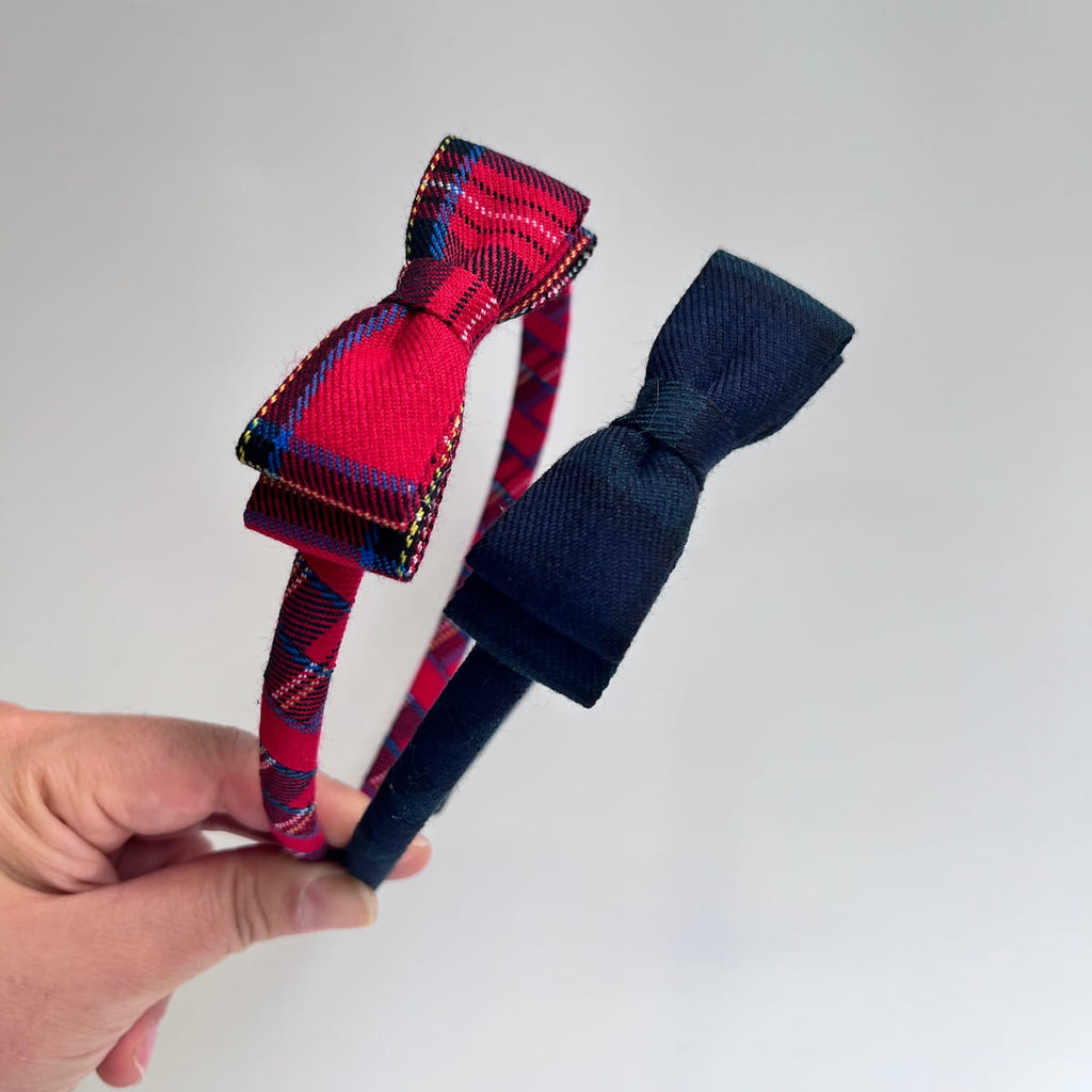 Cerchietto Tartan – 3 modelli