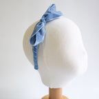 Cerchietto in Velluto con Fiocco