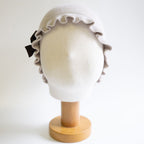 Berretto in Cotone 3-5 Anni con Fiocco Liv in Velluto