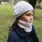 Berretto e Scaldacollo in Lana Merino