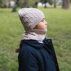 Berretto e Scaldacollo in Lana Merino