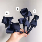 Cerchietto Gros Grain con Fiocco