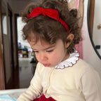 Cerchietto in Velluto con Fiocco