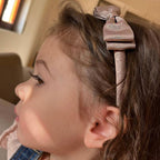 Cerchietto Gros Grain con Fiocco