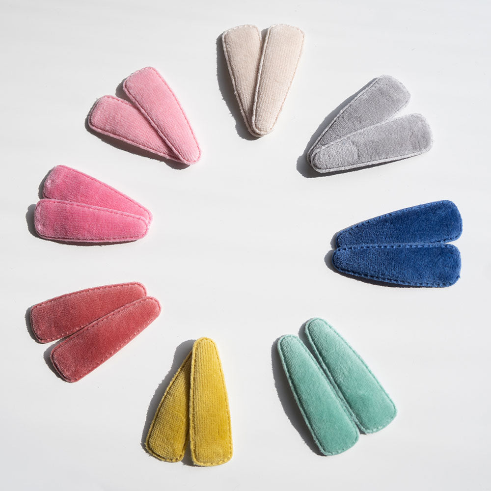 Clipclap in Velluto Liscio 5 cm