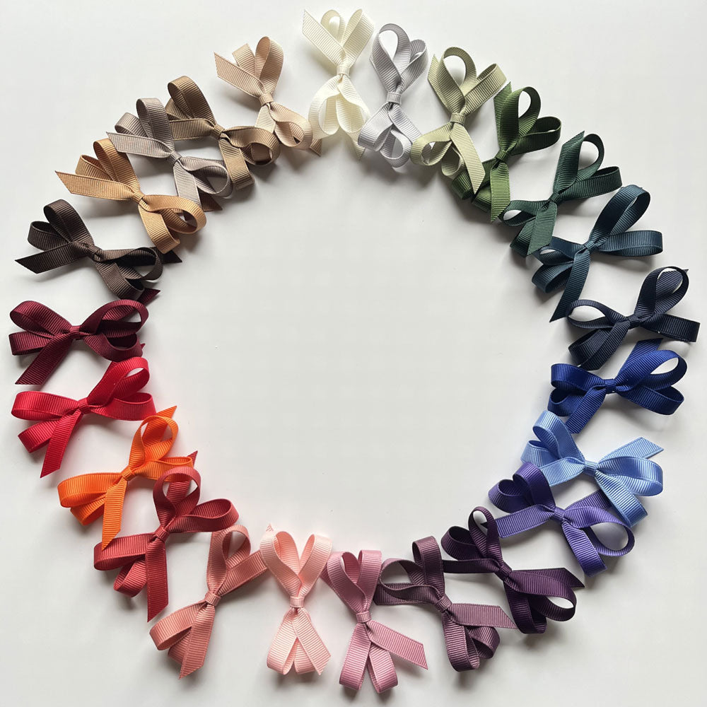 Doppio Fiocco Gros Grain 6 cm