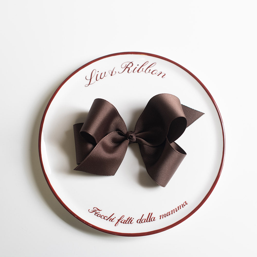 Doppio Fiocco Gros Grain 10 cm