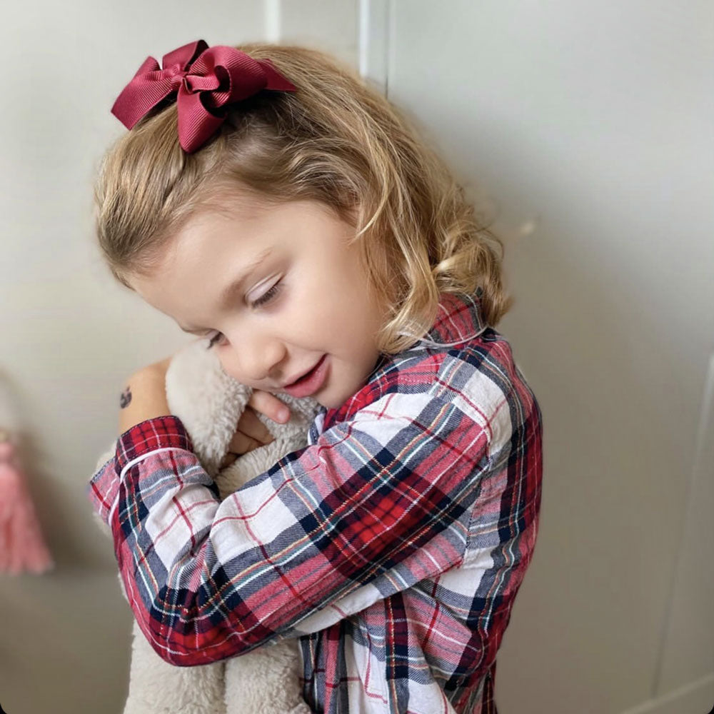 Doppio Fiocco Gros Grain 8 cm