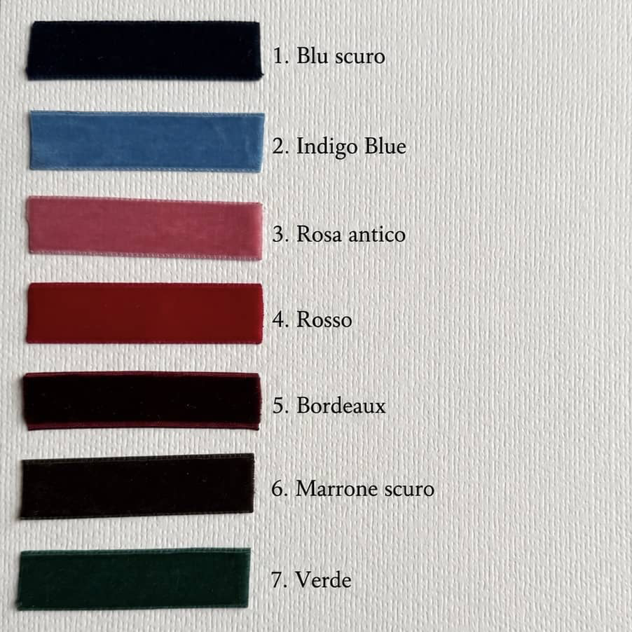Fiocco Velluto 6cm